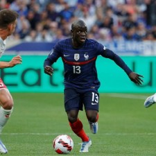 Nesta Taça dos Campeões Europeus, França volta a usar N’Golo Kanté para competir